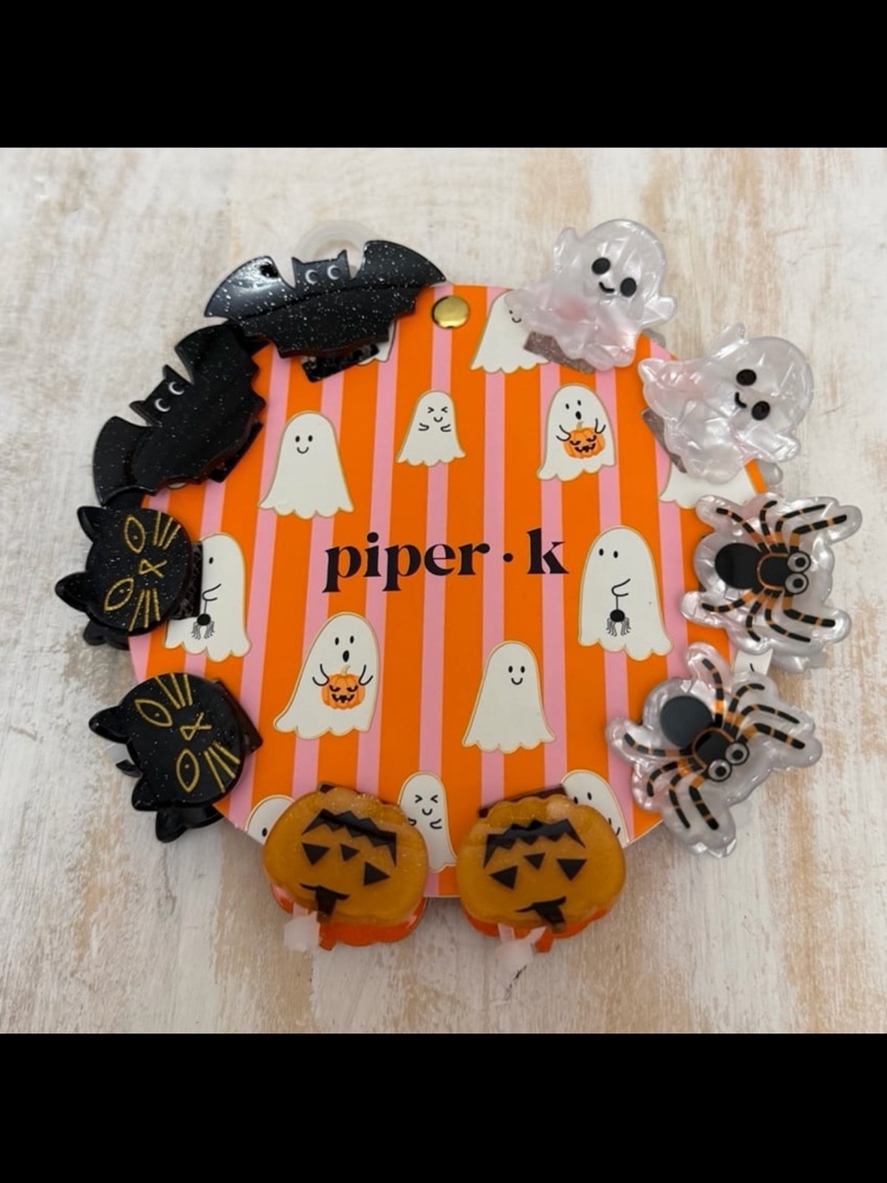 ⚡️⭐️Piper K Halloween Themed Mini Claw Clips